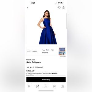 Beautiful Blue dress, worn once for 3 hours at birthday party